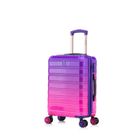 CELIMS FRANCE Valise Cabine 55cm en Polycarbonate | Bagages à Main | 4 Roues 360° Doubles | Cadenas TSA | Violet