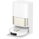 DREAME L40 Ultra Robot Aspirateur Laveur avec Serpillière Amovible et relevable - Brosse latérale Extensible et relevable -11 000 Pa