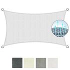 Sol Royal Voile d'ombrage 400x200cm Blanc - SolVision HS9 - HDPE Tissus respirant - Protection solaire et UV