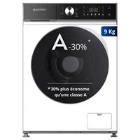 Lave-Linge Frontal GEDTECH 7kg - 1400tr/min - 16 Programmes - Moteur Inverter Silencieux - Classe A++
