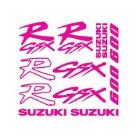 Stickers Suzuki R Gsx 600 Ref: MOTO-136 Rose