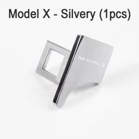 Modèle X - Argenté - Caché Ceinture Boucle Clip Pour Tesla Modèle 3 Y S X Sangle De Sécurité Prise D'extensio