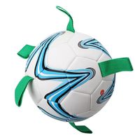Ballon de Football pour Chien, Entraînement de Chien Interactif et Amusant Morsure Balle Jouet Intérieur Extérieur Pelouse 19 cm