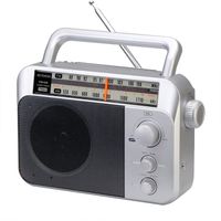 Radio Portable, Retekess TR604, FM AM Radio Analogique, AC ou Alimentation par Batterie, avec Grands Haut-parleurs, Radio