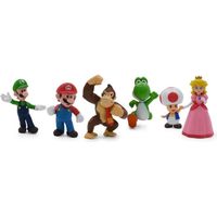Ensemble de figurines Super Mario, jouets, paquet de 18 personnages principaux, figurines de collection All-Star, cadeaux