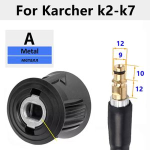 Adaptateur Coupleur En Laiton 1/4" F Vers M22 - Pour Haute Pression Eau - Dimensions 22x12x29mm