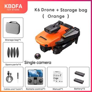 DRONE Simple C-orange-2B - KBDFA nouveau K6 mini drone 4