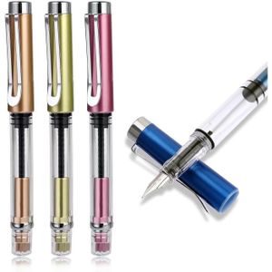 Stylo plume a piston rechargeable - Cdiscount