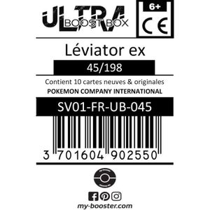 CARTE A COLLECTIONNER Cartes Pokémon Léviator ex 45/198 Téracristal - Ul