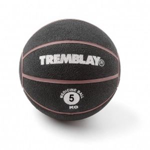 MEDECINE BALL Medecine ball Tremblay - gris/rose - 5 kg/Ø27,5 cm