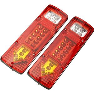 2 Pcs Feu ArrièRe De Remorque Led,Feu ArrièRe Remorque Kit Feux ArrièRe Remorque  Led 12 V Feu Stop Pour Camion Adapté Aux Feux A159 - Cdiscount Auto