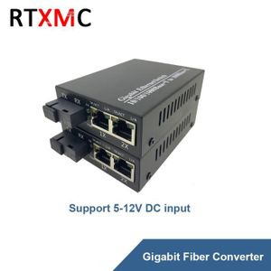 SWITCH - HUB ETHERNET  Switch réseau,Mini convertisseur de média Fiber optique 1 g2e,1 paire 1.25g à 2 ports RJ45,gigabit SFP,1000Mbps,carte [C943040692]