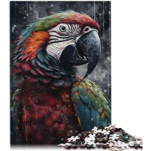 PUZZLE Puzzle De Portrait De Perroquet Coloré 1000 Pièces