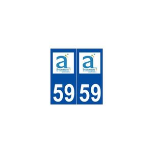 59 Armentieres Logo Autocollant Plaque Stickers Ville Angles Droits Droits Achat Vente Decoration Vehicule 59 Armentieres Logo Cdiscount