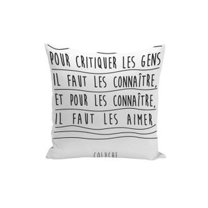 Coussin Citation Cdiscount