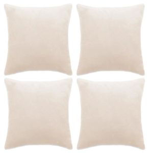 Linden Housse de Coussin Blanc