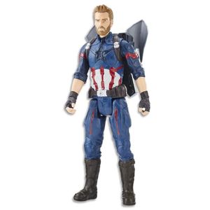 FIGURINE - PERSONNAGE Figurine - PENGHUOLONG - Captain America - Titan Hero Series - Bleu - Pour Enfant à partir de 4 ans