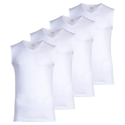 Ragman Maillot de Corps Homme - ,Paquet de 4,Herren Unterhemden