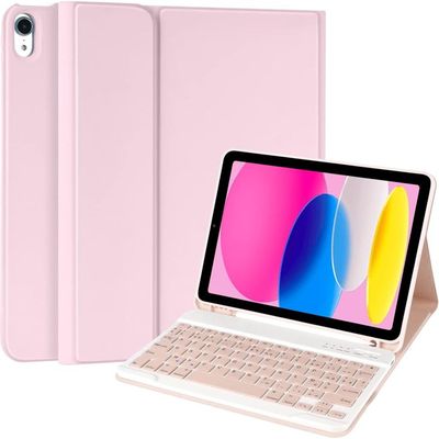 Clavier Coque Pour Ipad 10 Éme Génération 2022,Étui Rgb Rétro-Éclairé
