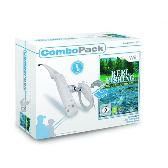 REEL FISHING + Canne à pêche / Jeu console Wii - Cdiscount Jeux