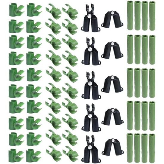 35 Connecteurs Réglables Pour Treillis De Plantes - Tomates, Concombres, Vignes - Plastique Durable - Jardinage