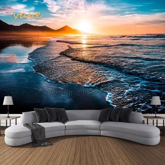 Grande Tapisserie Murale 150x150cm - Décoration Tissu Suspendue Pour Chambre Et Salon
