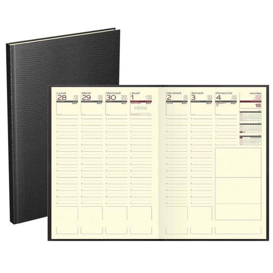 Lot Agenda Français Civil 2023 Paperblanks "Chroniques Turquoises" Ultra Vertical 1 Semaine Sur - View #2