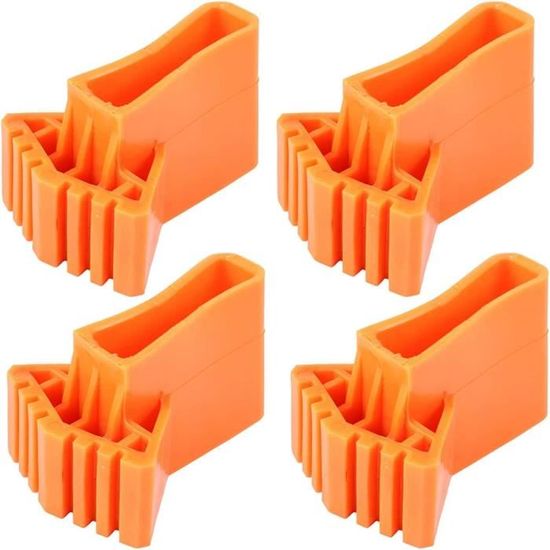 2 Coussinets En Caoutchouc Pour Cric - 65x39 Mm - Capacité 2 Tonnes - Universel