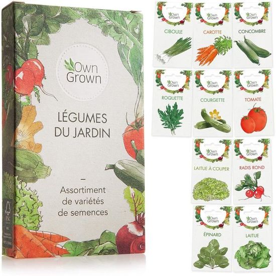 Set De 16 Variétés De Graines Potagères PRADEMIR - Légumes Portugais Rares, Germination élevée
