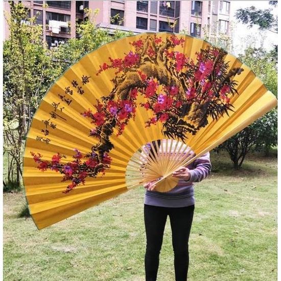 Lot De 24 éventails Pliants Décoratifs à Suspendre - Décoration De Fête Japonaise Et Chinoise - Multicolore - 8