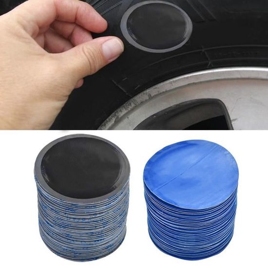 Dioche 36Pcs Rustine 80mm Voiture Pneu Réparation Kit Froid Tubeless Patch Cdiscount Auto