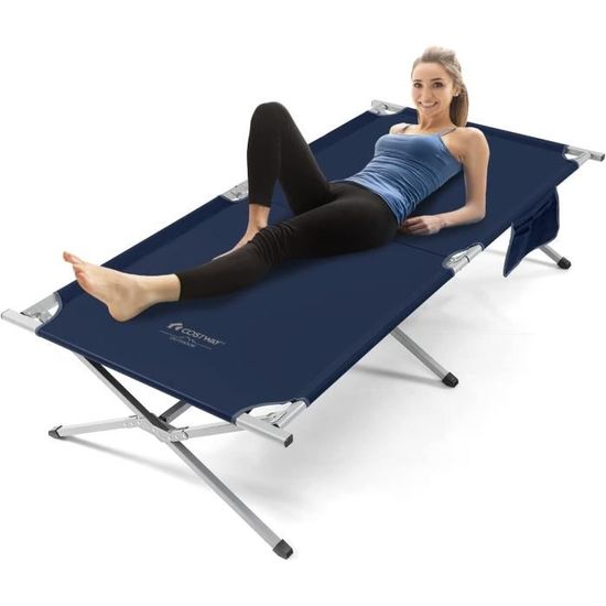Goplus Sac De Couchage Double Imperméable 220×150 Cm – Détachable 2 Personnes + 2 Oreillers