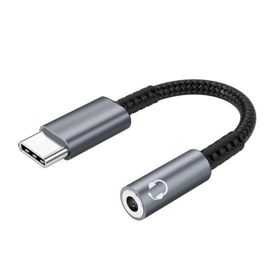 Cavo Audio Adattatore USB-C A Jack 3.5mm Rosso, 10cm – Per OnePlus, Xiaomi, Huawei E Altri