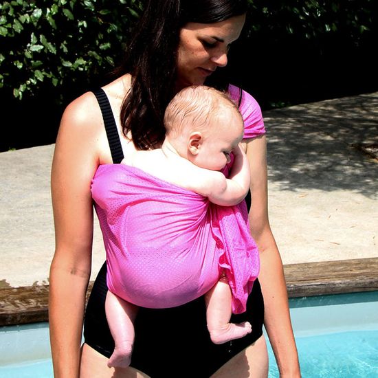 Porte-bu00e9bu00e9 Sling SUKKIRI Noir Maman Natur'elle