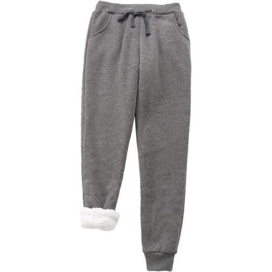 Pantalon De Jogging En Polaire Pour Enfants – Confortable, élastique Et Chaud Pour L'hiver