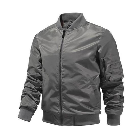 Blouson Homme L ger Casual Pour Printemps t Zipp e