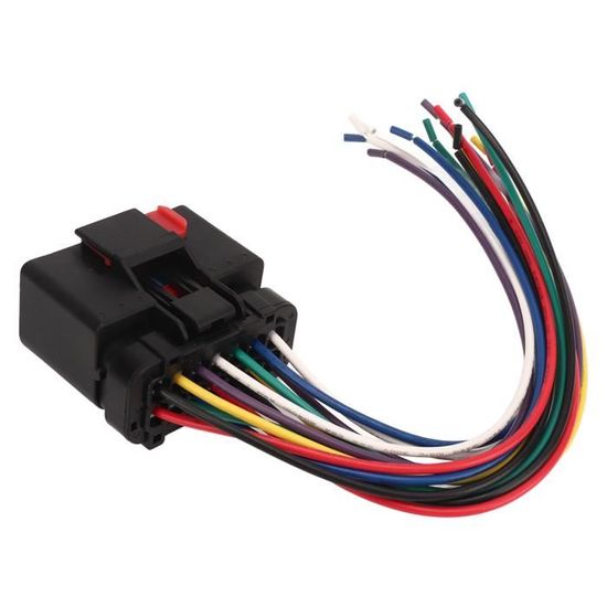 Connecteur De Faisceau De Feux Arrière 6 Broches Pour Mercedes-Benz Classe A W176 – Compatible Référence A2115450328