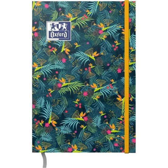 OXFORD Agenda scolaire journalier 12x18cm Flowers fleurs rose élastique OXFORD Agenda scolaire journalier 12x18cm Flowers fleurs rose élastique