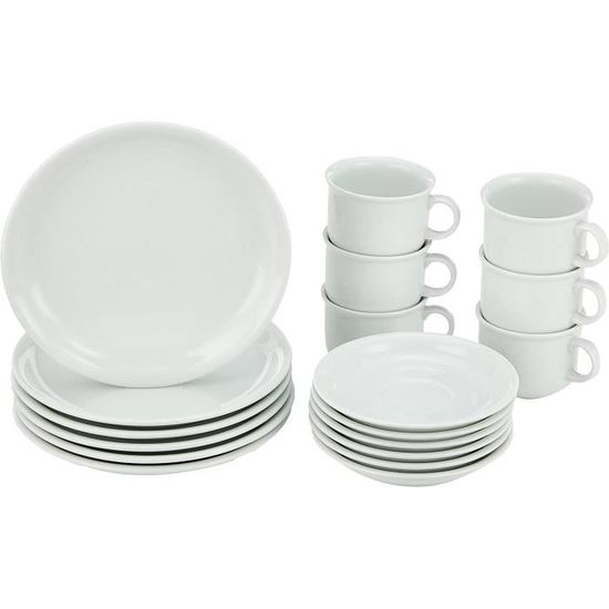 Thomas 11400-800001-28276 Lot de 2 Assiettes à Dessert Trend Blanc 20 cm