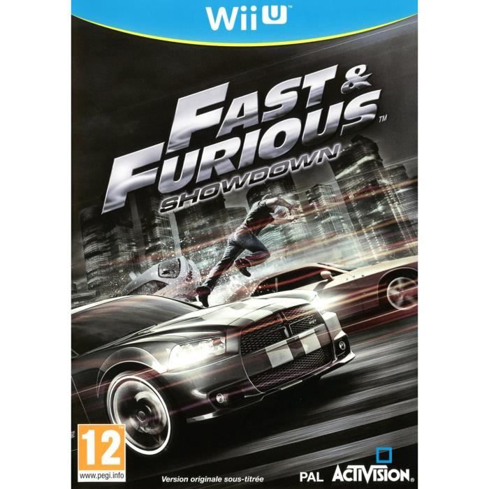 Fast and Furious Jeu WII U