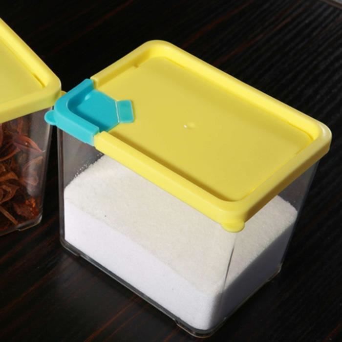 Boîte de rangement en plastique transparente Boîte de conteneur de boîte de rangement de nourriture séchée à sec UI4069