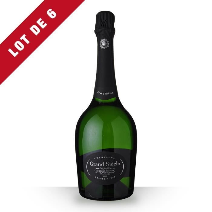 6X Laurent-Perrier Grand Siècle Brut 75cl - Champagne