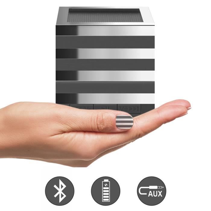 NAF NAF ZEBRA REF DNI073Enceinte Bluetooth portable