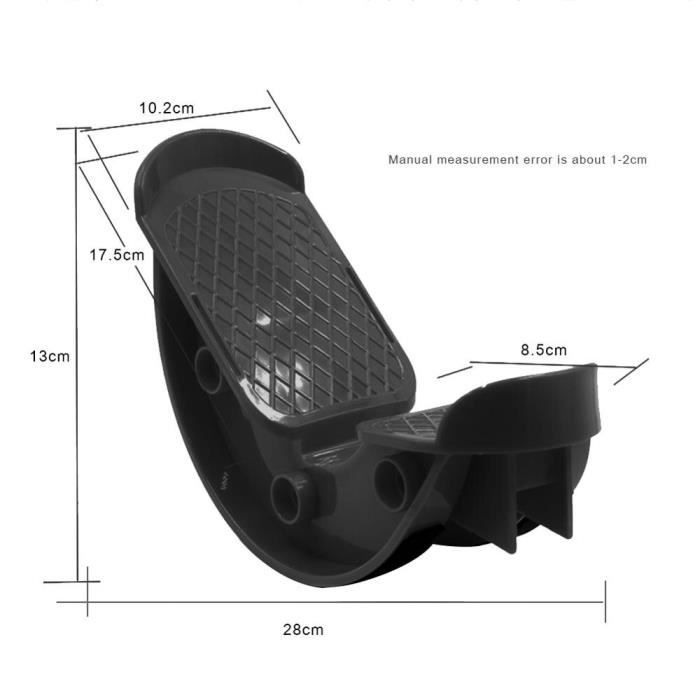 Pied civière Rocker cheville Muscle plantaire mollet Stretch conseil pour achille tendinite Yoga Fit - Modèle: Black - HSJSZHA01061