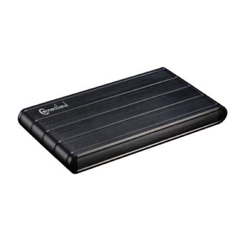Boîtier externe 2.5'' SATA IDE-PATA USB v2.0 Aluminium 2603-BLACK
