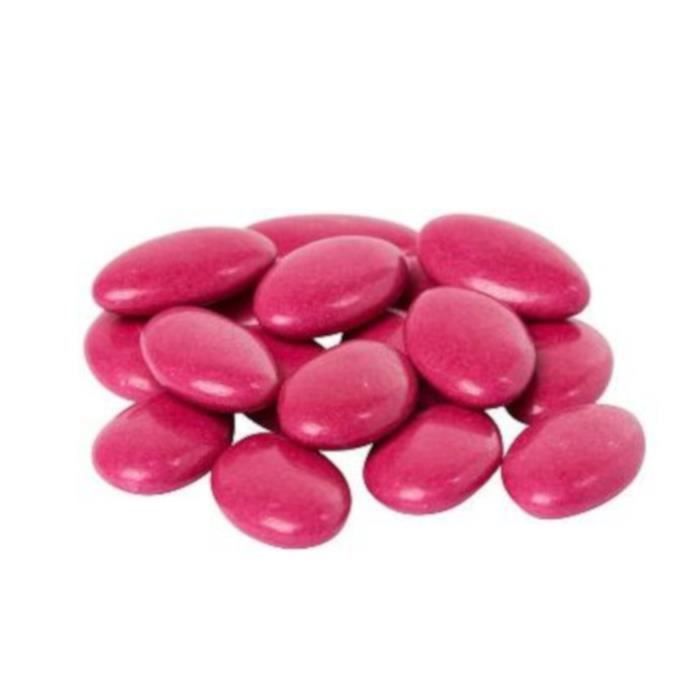 DRAGEES DE France - Dragées Chocolat - Fuchsia 1KG