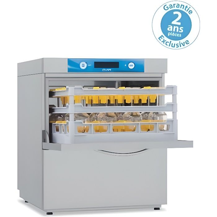 Lave-verres/vaisselle - panier 500 x 500 mm - Elettrobar -