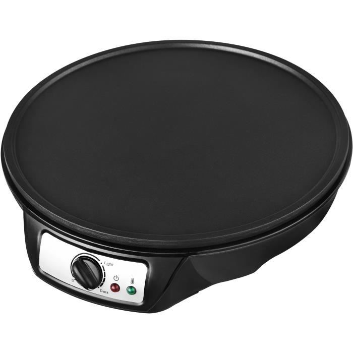 KALORIK TKG CRM 1001 NYC Crêpière 1000W Pieds anti-dérapants - Noir