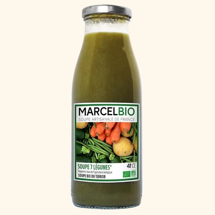 Soupe aux 7 légumes Bio 48cl