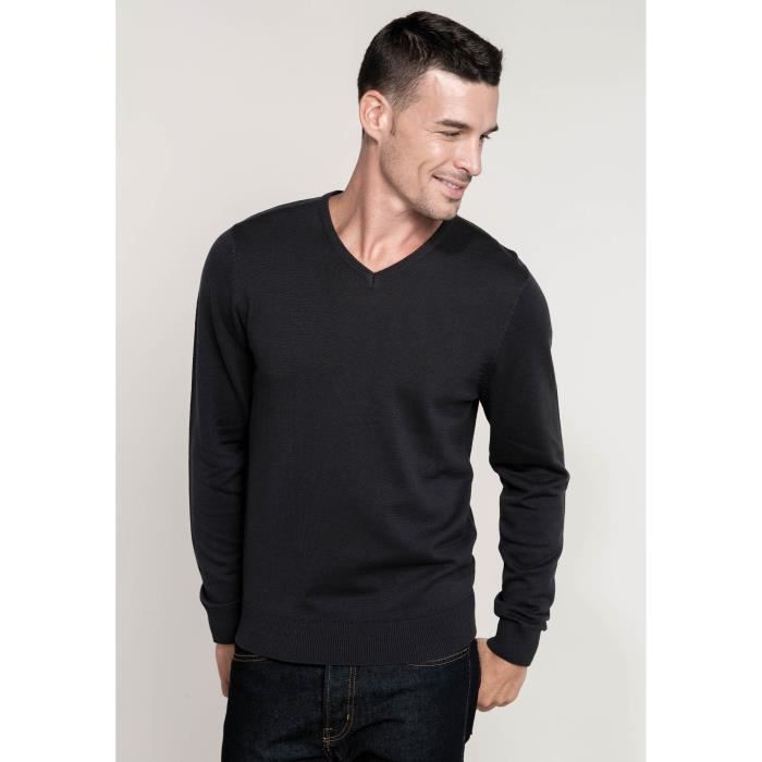 Pull homme col V Kariban